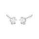 Pendientes Dormilona de oro blanco de 18 Kt con diamantes de 0,10 a 1,06 ct