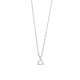 Colgante Solitario de oro blanco de 18 Kt con diamante de 0,07 a 0,53 ct