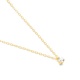Colgante Solitario de oro amarillo de 18 Kt con diamante de 0,05 a 0,33 ct