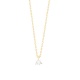 Colgante Solitario de oro amarillo de 18 Kt con diamante de 0,05 a 0,33 ct