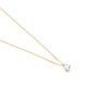 Colgante Solitario de oro amarillo de 18 Kt con diamante de 0,05 a 0,33 ct