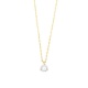 Colgante Solitario de oro amarillo de 18 Kt con diamante de 0,05 a 0,33 ct