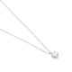 Colgante Solitario de oro blanco de 18 Kt con diamante de 0,10 a 0,43 ct