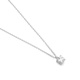 Colgante Solitario de oro blanco de 18 Kt con diamante de 0,10 a 0,43 ct