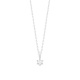 Colgante Solitario de oro blanco de 18 Kt con diamante de 0,05 a 0,53 ct