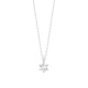 Colgante Solitario de oro blanco de 18 Kt con diamante de 0,05 a 0,53 ct