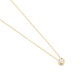 Colgante Solitario de oro amarillo de 18 Kt con diamante de 0,05 a 0,20 ct