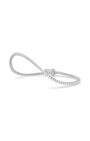 Pulsera Riviere de platino con diamantes de 1,00 a 5,00 ct
