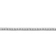 Pulsera Riviere de platino con diamantes de 1,00 a 5,00 ct