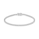 Pulsera Riviere de platino con diamantes de 1,00 a 5,00 ct