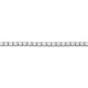 Pulsera Riviere de platino con diamantes de 1,00 a 5,00 ct