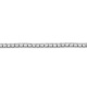 Pulsera Riviere de platino con diamantes de 1,00 a 5,00 ct
