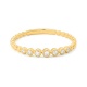 Anillo de oro amarillo de 18 Kt con diamantes de 0,08 ct