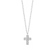 Colgante Micropavé de oro blanco de 18 Kt con diamantes de 0,12 a 1,00 ct