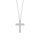 Colgante Micropavé de oro blanco de 18 Kt con diamantes de 1,00 ct