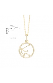 Colgante de oro amarillo de 18 Kt con diamantes de 0,20 ct