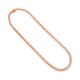 Collar de oro rosa de 18 Kt con diamantes de 1,35 ct