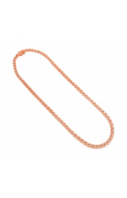 Collar de oro rosa de 18 Kt con diamantes de 1,35 ct