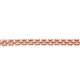 Pulsera de oro rosa de 18 Kt con diamantes de 0,90 ct