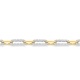 Pulsera de oro de 18 Kt con diamantes de 0,80 ct