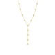 Collar Cadena con motivos de oro amarillo de 18 Kt con diamantes de 1,25 ct