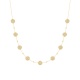 Collar de oro amarillo de 18 Kt con diamantes de 1,40 ct
