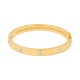 Esclava Plana de oro amarillo de 18 Kt con diamantes de 0,53 a 1,05 ct