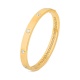 Esclava Plana de oro amarillo de 18 Kt con diamantes de 0,53 a 1,05 ct