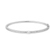 Esclava de oro blanco de 18 Kt con diamantes de 0,80 a 1,18 ct