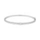 Esclava de oro blanco de 18 Kt con diamantes de 0,80 a 1,18 ct