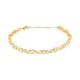 Pulsera de oro amarillo de 18 Kt con diamantes de 2,50 ct