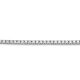 Collar Rivière de oro blanco de 18 Kt con diamantes de 1,25 a 4,00 ct