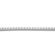 Collar Rivière de oro blanco de 18 Kt con diamantes de 1,25 a 4,00 ct