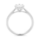 Anillo de oro blanco de 18 Kt