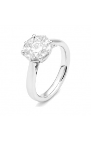 Anillo de oro blanco de 18 Kt