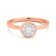 Anillo de oro de 18 Kt