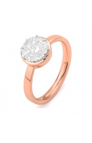 Anillo de oro de 18 Kt