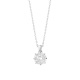 Colgante de oro blanco de 18 Kt