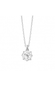 Colgante de oro blanco de 18 Kt