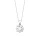 Colgante de oro blanco de 18 Kt