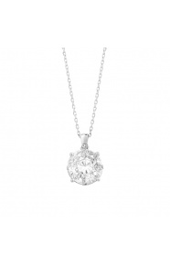 Colgante de oro blanco de 18 Kt