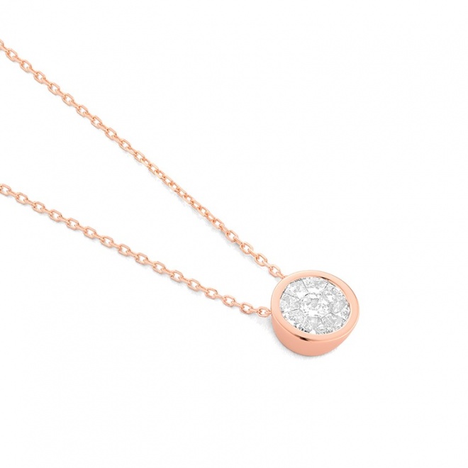 Colgante de oro de 18 Kt