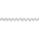Collar de oro blanco de 18 Kt con diamantes talla marquesa de 28,59 ct