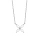 Colgante de oro blanco de 18 Kt con diamantes talla marquesa de 0,18 a 0,95 ct