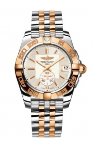 Breitling Galactic 36 Automatic - 100 M - ∅36 mm, Esfera silver, Acero y Oro