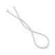 Collar Rivière de oro blanco de 18 Kt con diamantes de 28,50 ct