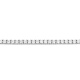 Collar Rivière de oro blanco de 18 Kt con diamantes de 21,00 ct