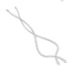 Collar de oro blanco de 18 Kt con diamantes de 21,50 ct