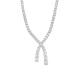 Collar de oro blanco de 18 Kt con diamantes de 21,50 ct