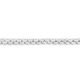 Pulsera de oro blanco de 18 Kt con diamantes talla marquesa de 15,25 ct